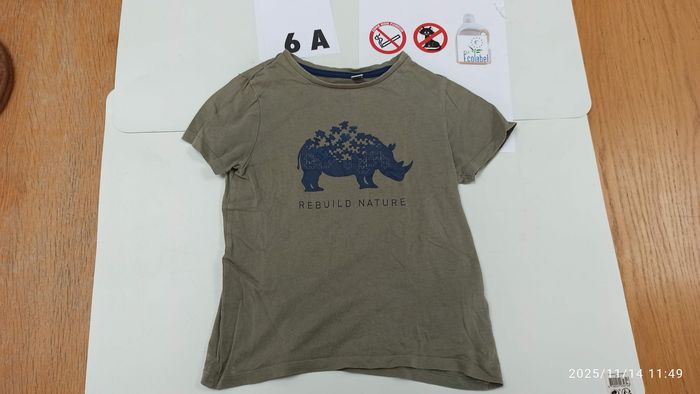 6 ans t-shirt rhinocéros okaidi