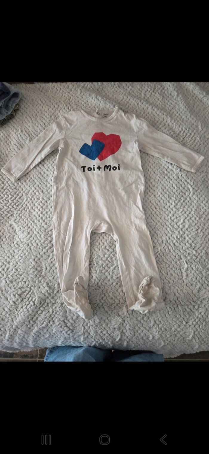 Lot de 2 grenouillères 24 mois - photo numéro 4