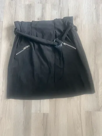 Mini jupe daim