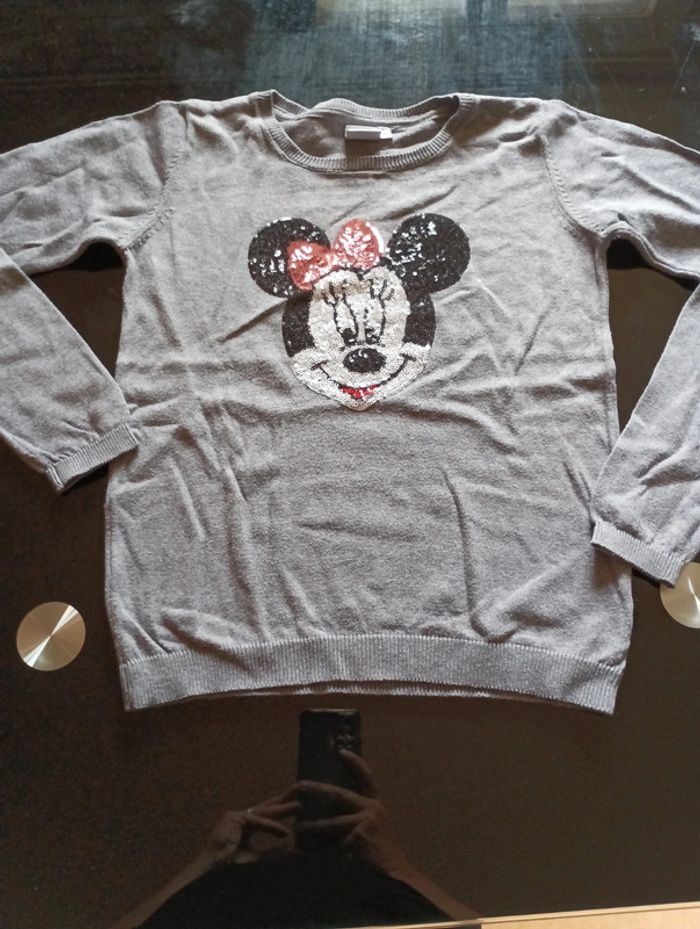 Haut pull Minnie Disney 10 ans