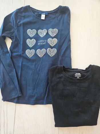 Lot de 2 t-shirts manches longues