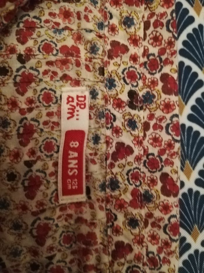 Chemisier à fleurs 8 ans - photo numéro 2