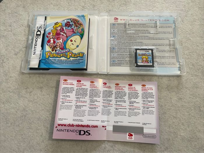 Super Princess Peach Jeu Nintendo DS Complet FR - photo numéro 3