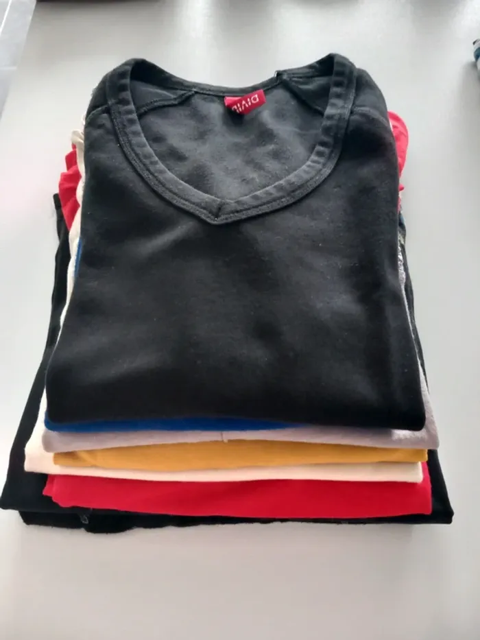 Lot de 8 pulls fins - photo numéro 2