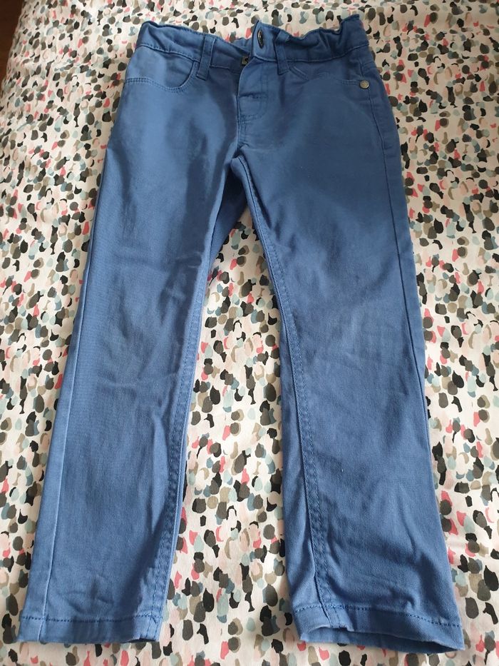 Pantalon bleu c&a 4 ans - photo numéro 5