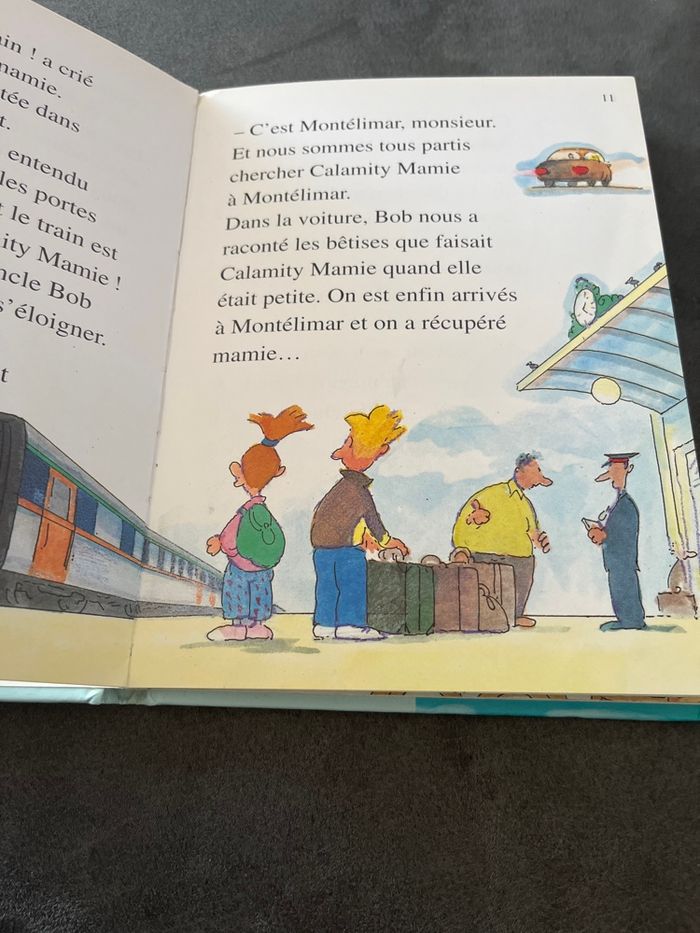 Livre les vacances de calamity mamie Nathan ce1 - photo numéro 2