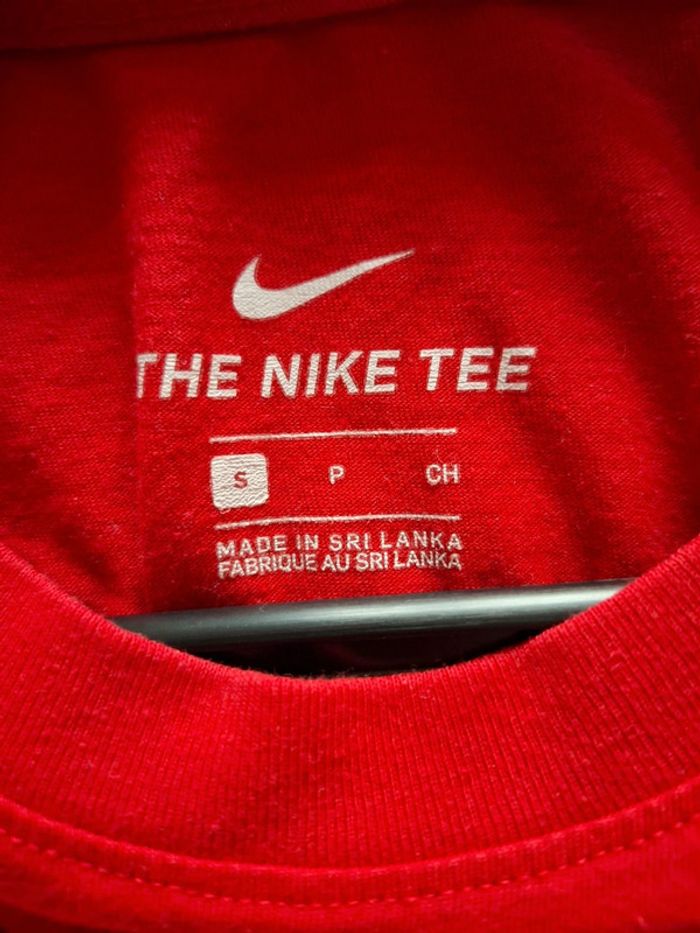 Tshirt nike rouge - photo numéro 3