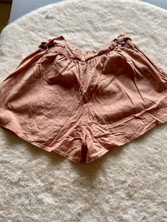 Short été H&M terracotta 10 ans - photo numéro 2