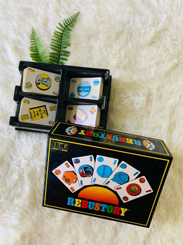 Jeu familial Rebustory vocabulaire