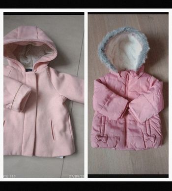 Lot Manteaux chaud 9 mois