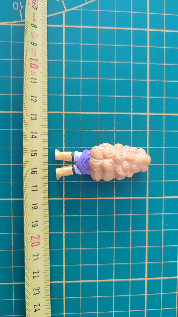 Jouet ancien vintage dans l'état mini figurine dragon ball z DBZ Zangya AB Toys 1989 #SP - photo numéro 2