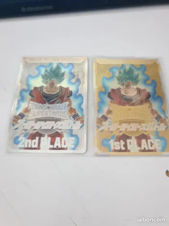 Dragon ball super divers cartes promo winner