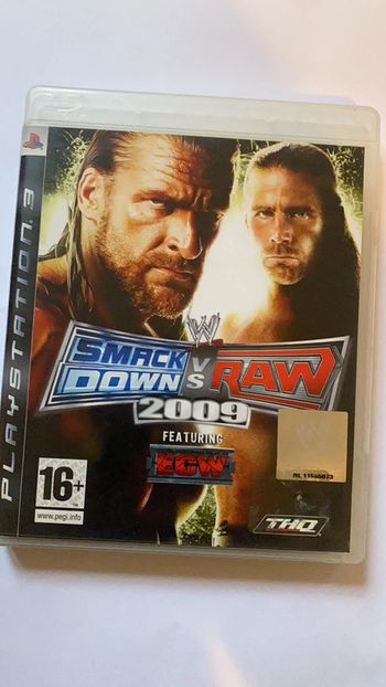smack down vs raw 2009 ps3