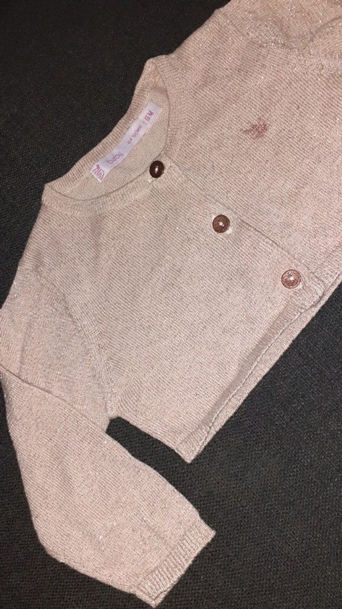 Boléro gilet court pailleté - photo numéro 5