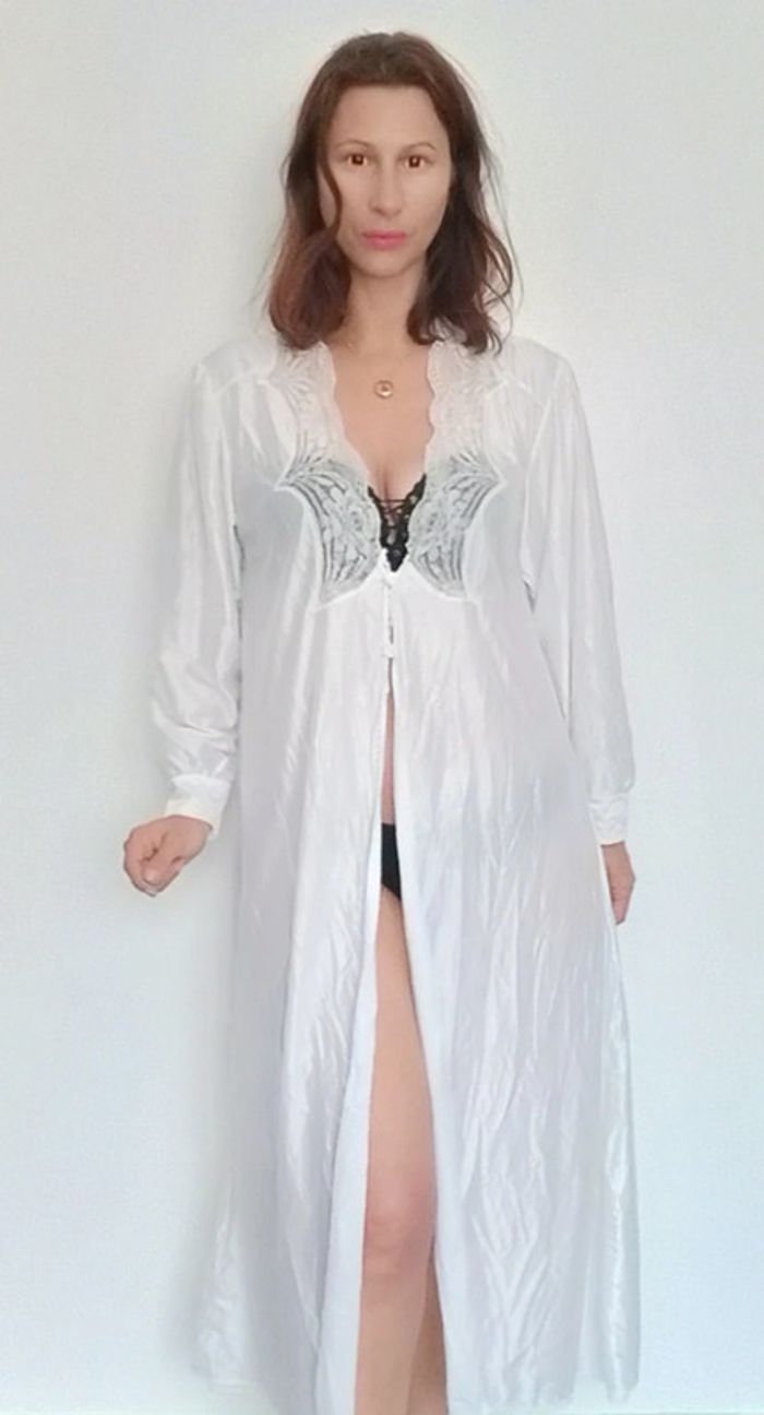 Robe de chambre irisée vintage - photo numéro 2