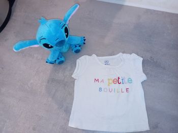 T-shirt manche courte 3 mois