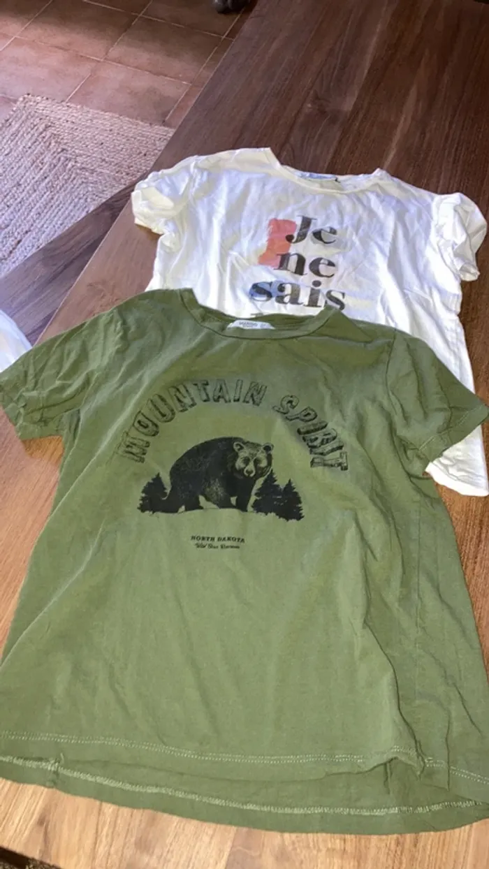 2 tee-shirts mango bon état xs - photo numéro 4