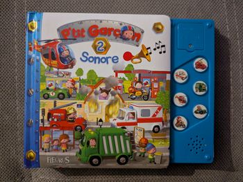 Livre sonore P'tit garçon 2