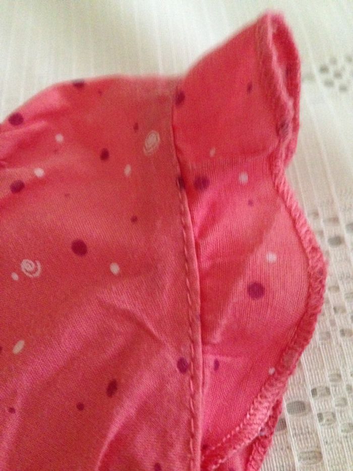 Tunique Corail imprimé de petits pois - photo numéro 3