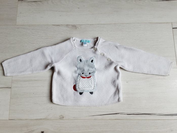 Vêtement bébé mixte fille garçon pull Obaïbi 12 mois