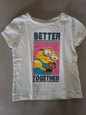 T shirt manche courte taille 4 ans