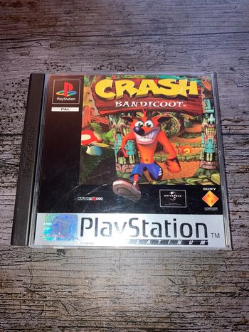 Crash bandicoot Jeu PS1 Complet platinum Sony
