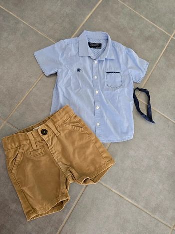 Ensemble short cérémonie Zara et Mayoral