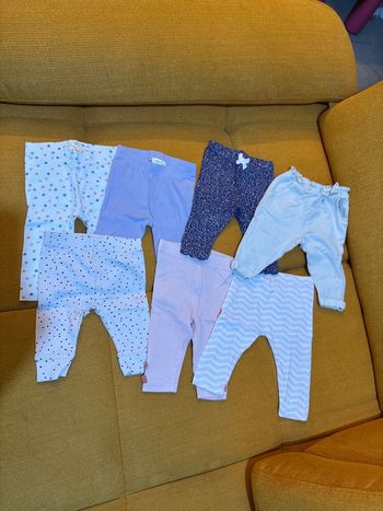 Lot de 7 leggings 6 mois