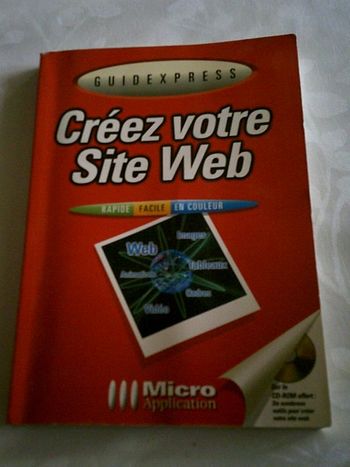 Livre créez votre  site web