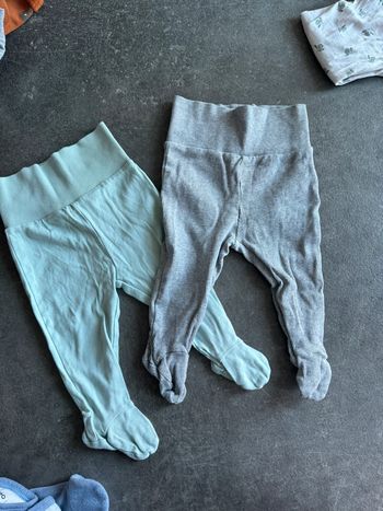 Lot de 2 pantalons avec pied