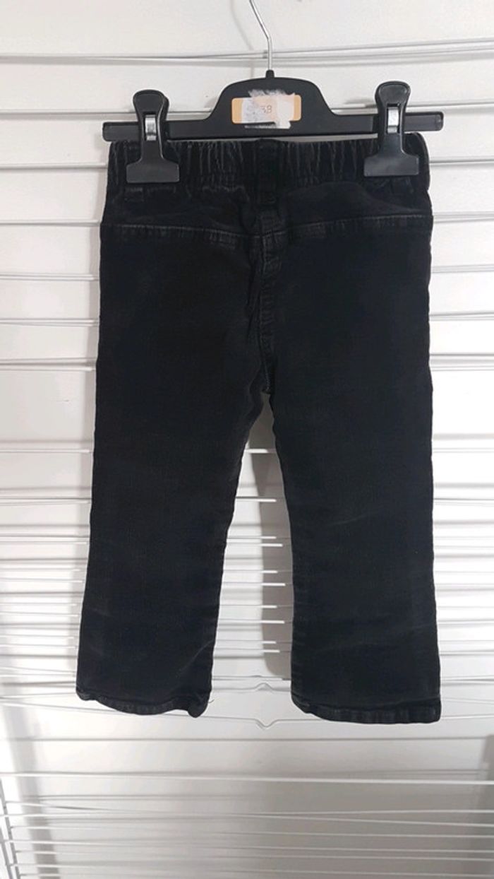 Pantalon noir avec poissons 4 ans - photo numéro 5