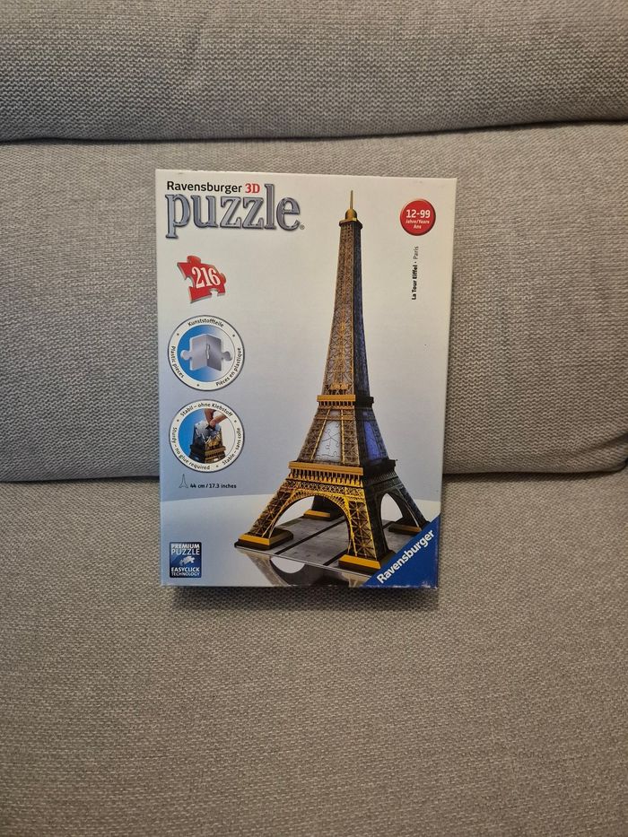 Puzzle 3d Tour Eiffel