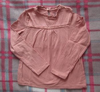 Blouse rose clair KIABI 5 ans