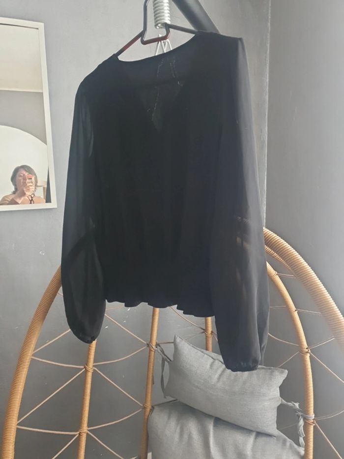 Blouse noire gemo - photo numéro 2