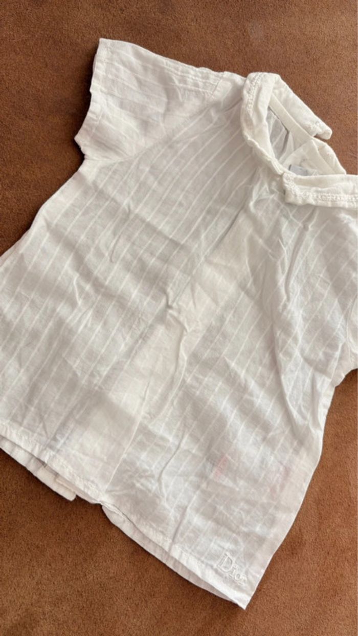 Chemise en coton baby Dior