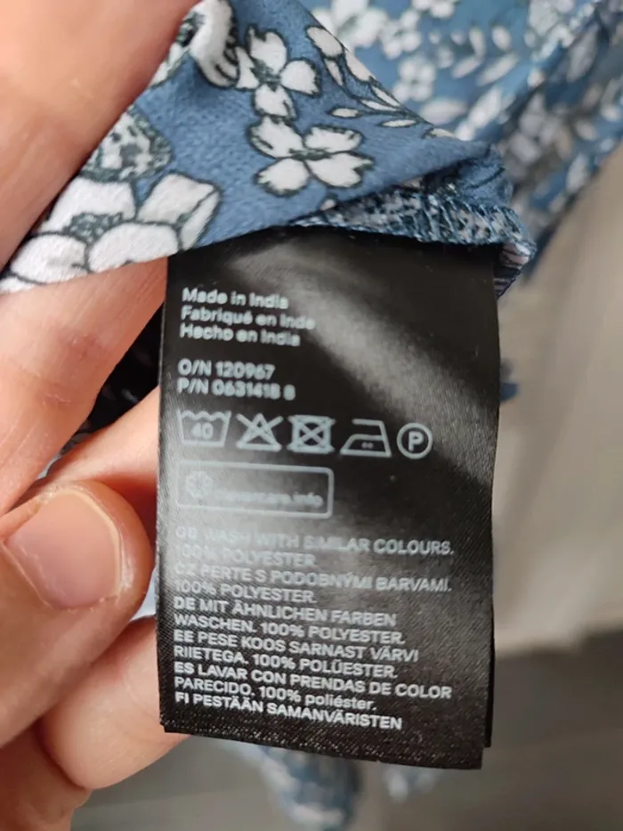 Blouse effet chemise sans manche 38/40 - photo numéro 11