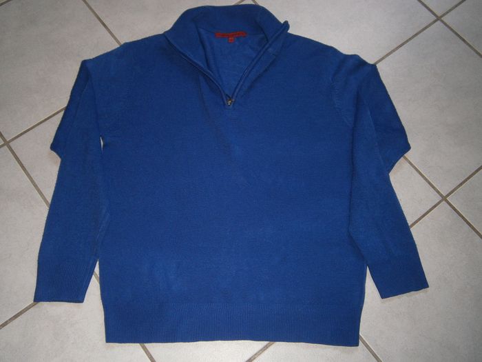 Pull ML bleu roi PASCAL MORABITO Taille M - photo numéro 6