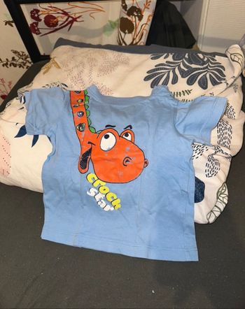Teeshirts bb garçon taille 12 mois🐼