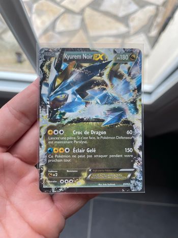 Pokémon carte Promo Kyurem noir ex bw62