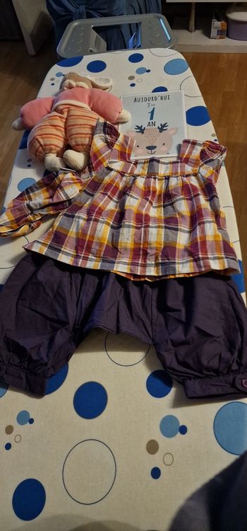 Ensemble vertbaudet 12mois