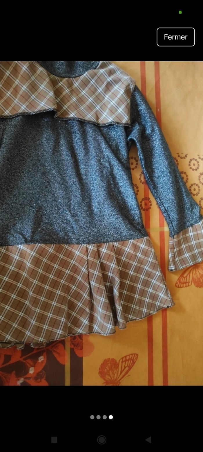 Très belle tunique fille e74 - photo numéro 2