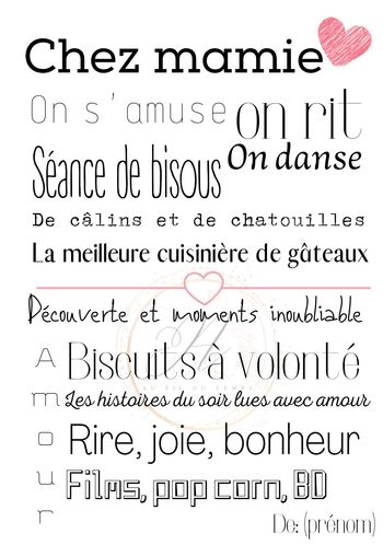 Affiche personnalisée A4