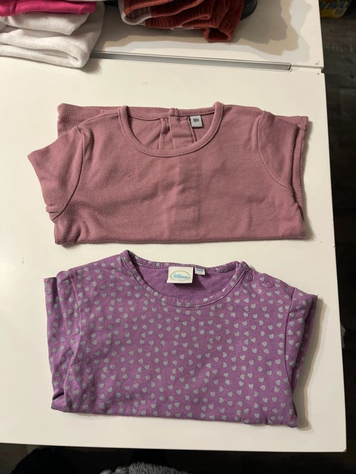 Lot de tee shirts ML 18M - photo numéro 2