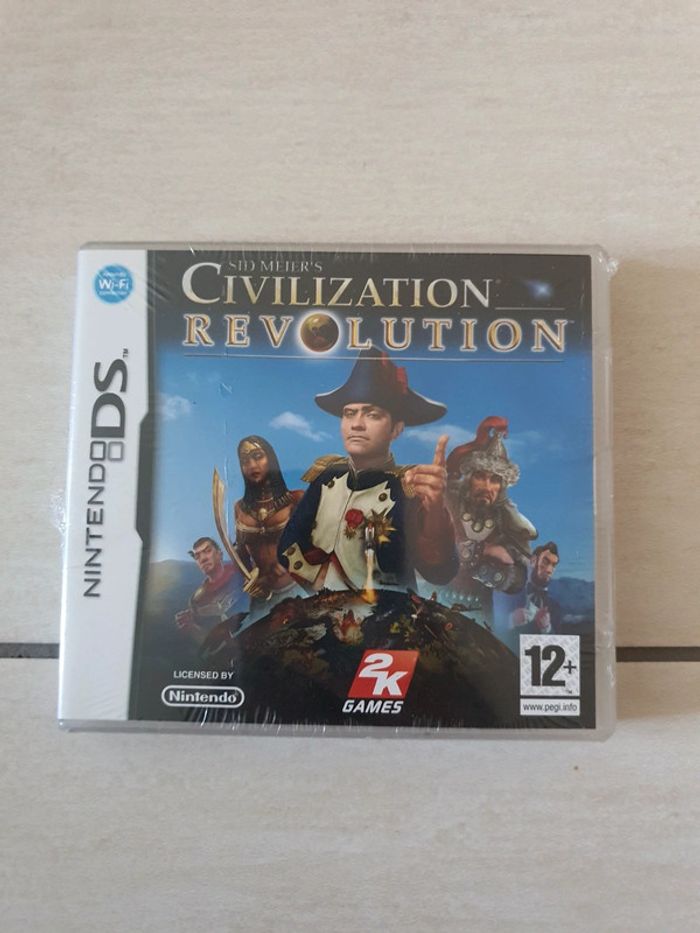 Jeu Nintendo DS civilization révolution