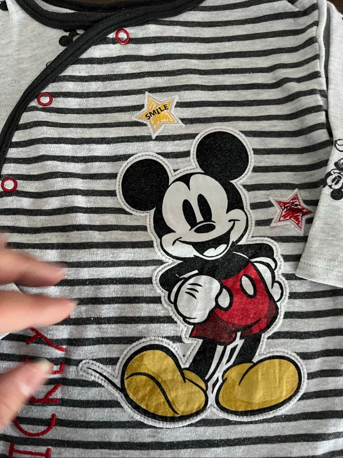 Lot 2 pyjamas Mickey avec bonnet - photo numéro 2