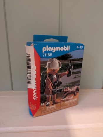Playmobil 71168 explorateur et alligator