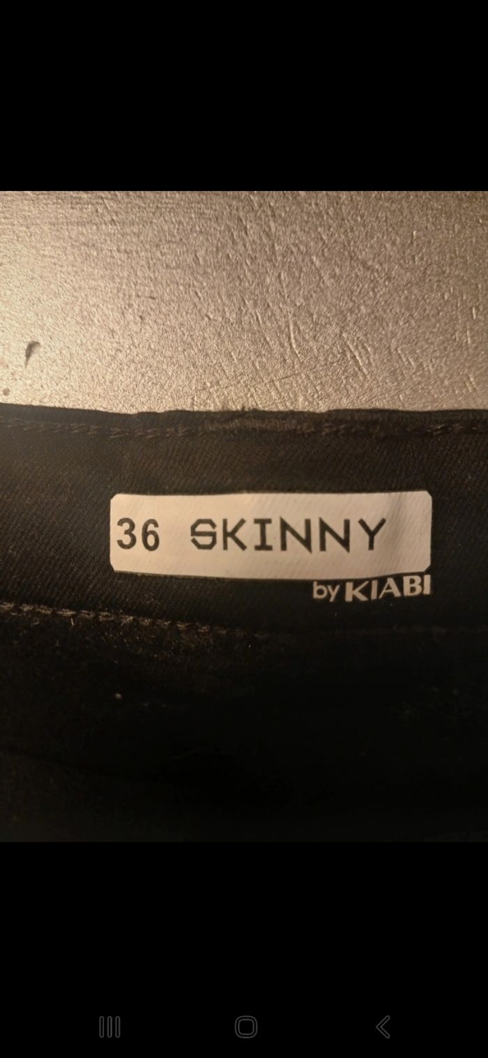Jeans noir de maternité Kiabi - photo numéro 3