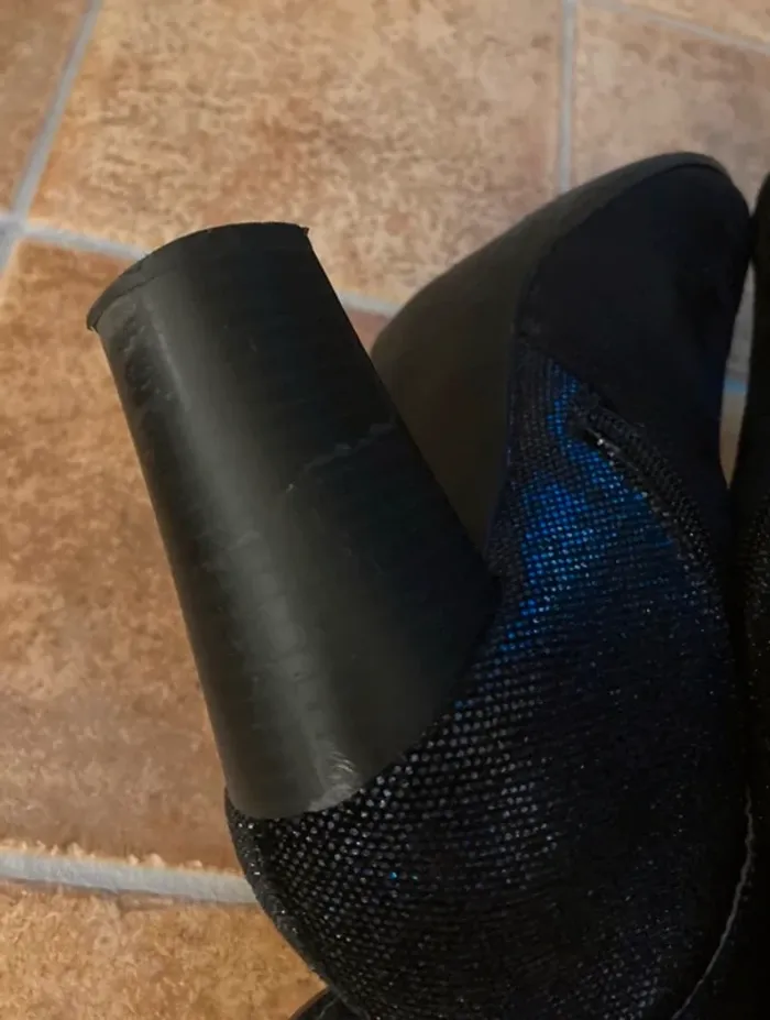 Bottines à talons noires - photo numéro 7