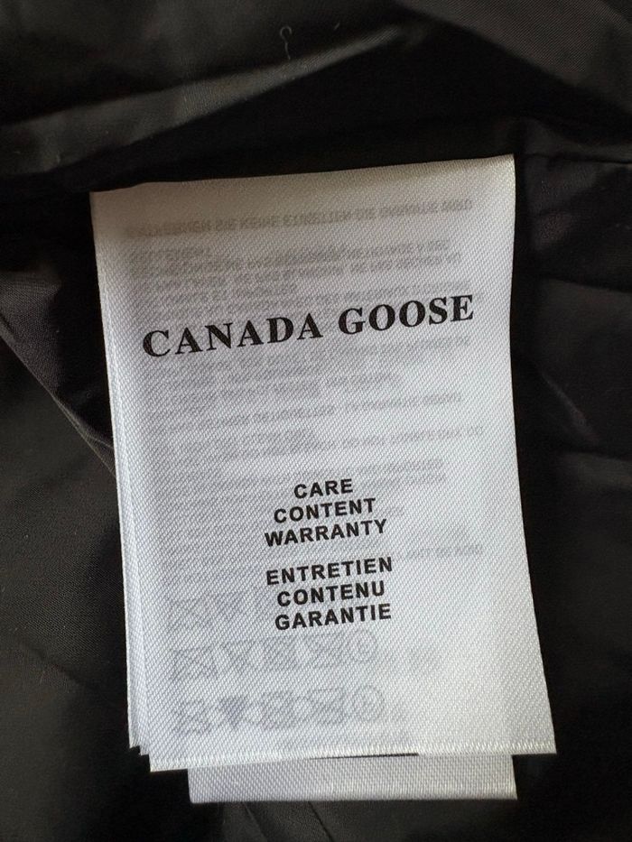 Canada goose noir - chaude - photo numéro 8