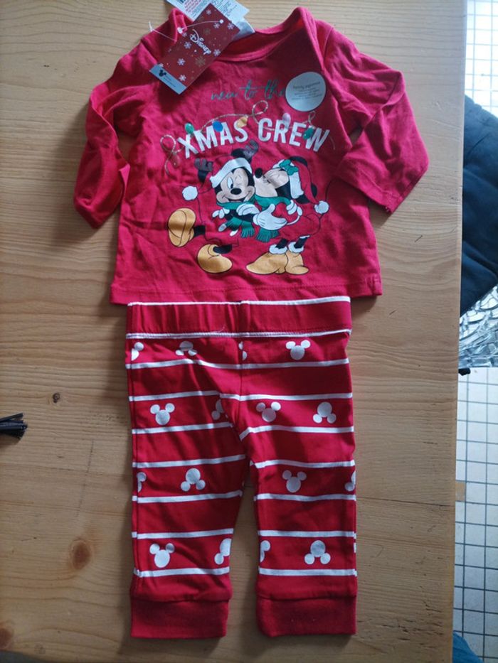 Pyjama Disney Mickey et Minnie